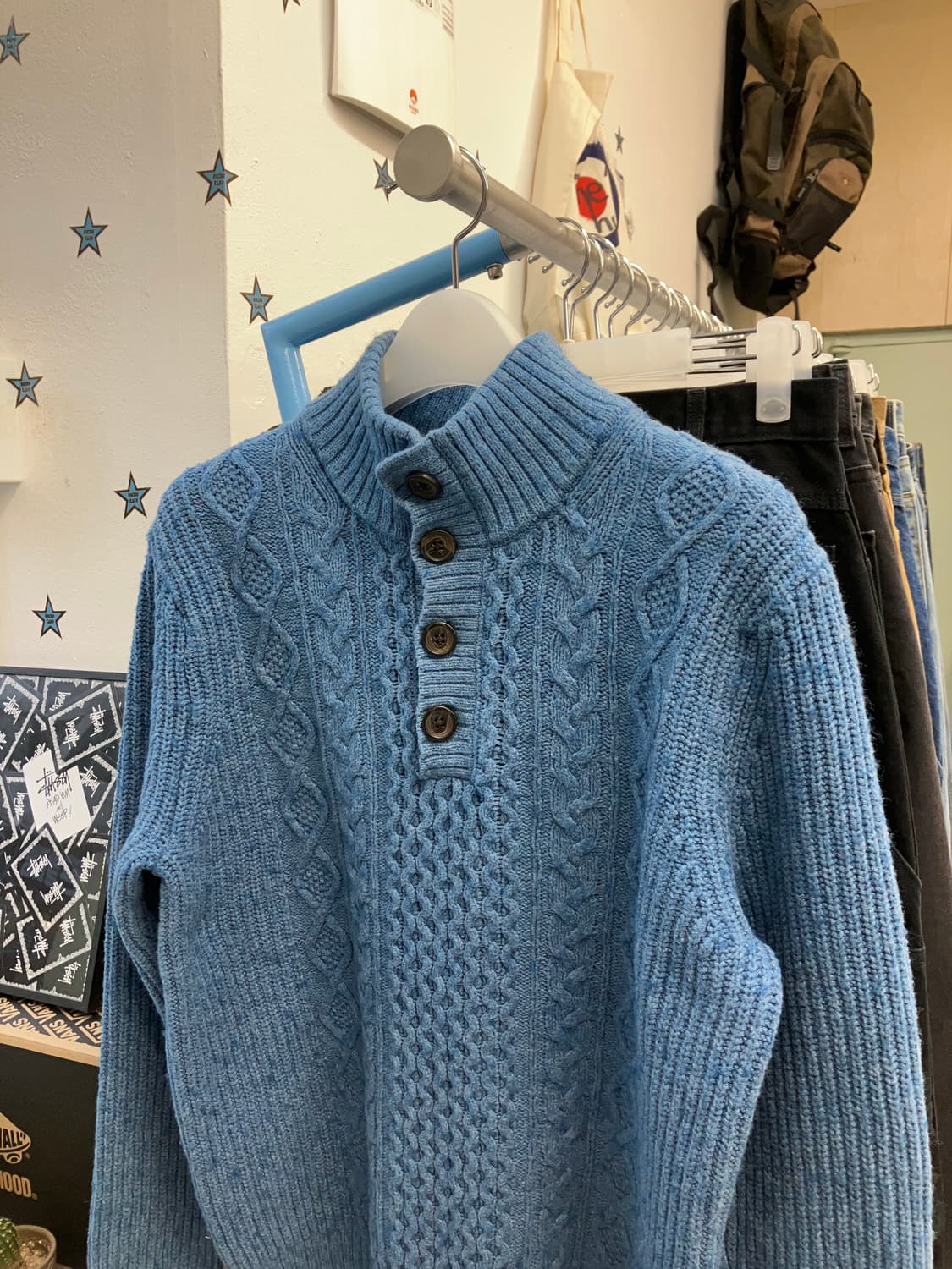 vtg button sweater  상품이미지4