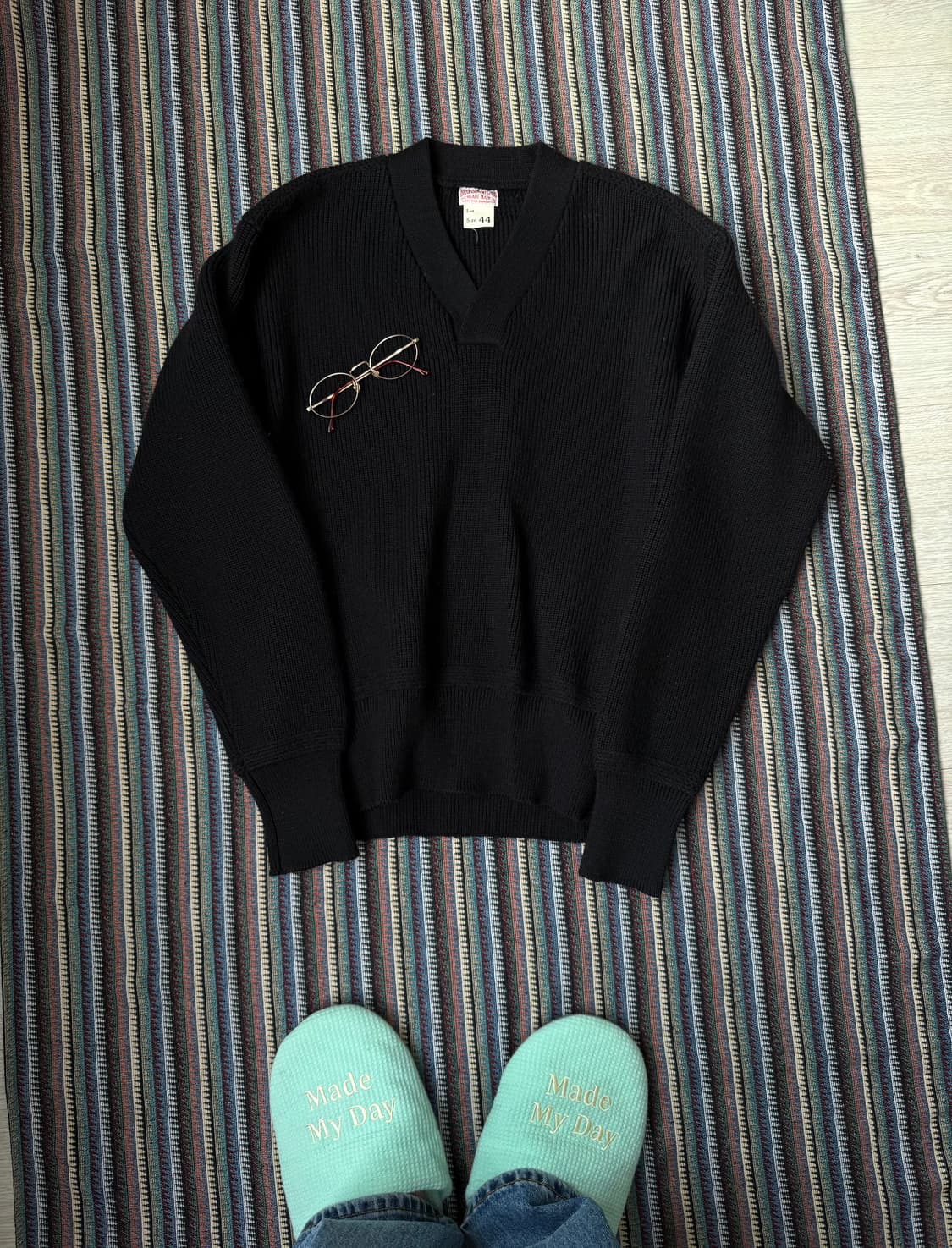 브론슨 메카닉 a-1 니트 상품이미지2