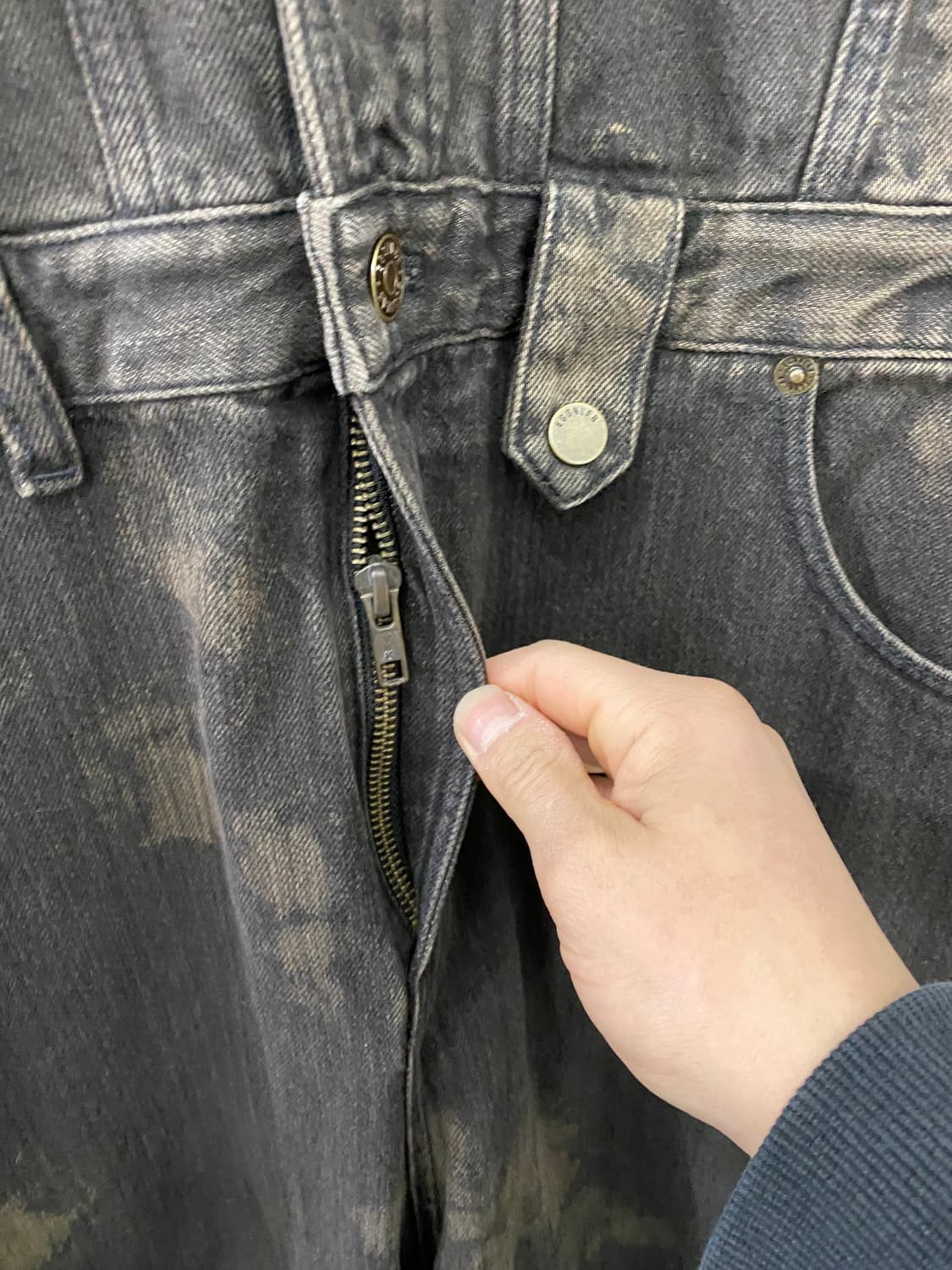 EGONLAB 타이다이 데님 점프수트(S) 상품이미지5