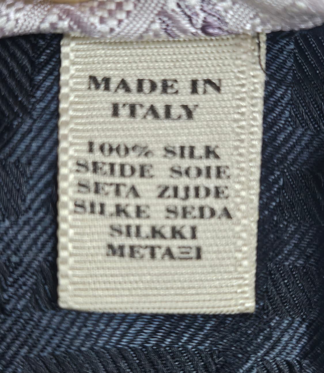 버버리 넥타이 실크 퍼플 YB28 상품이미지5