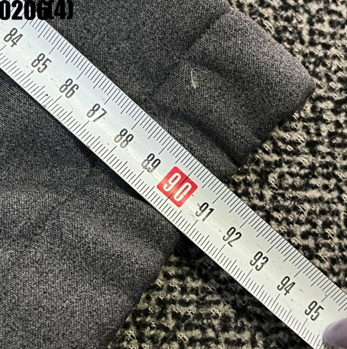 [실측확인] 데상트 기모 트레이닝 바지 조거 팬츠 0206(4) 상품이미지7