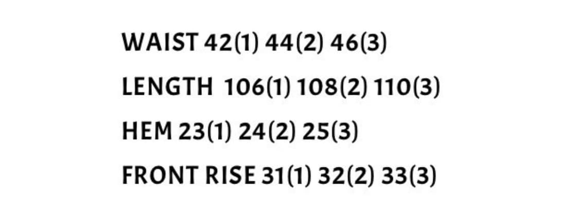 뤡코즈 와이드 셀비지 데님 3사이즈 상품이미지2