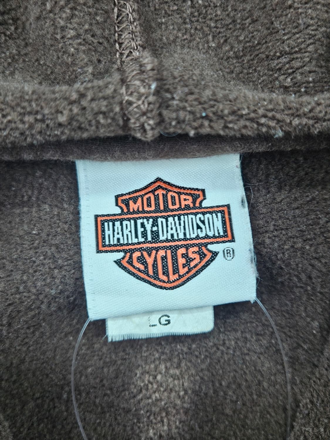 할리데이비슨 다잉워시드 커스텀 스웻 후드집업 ( L ) / 11454 상품이미지8