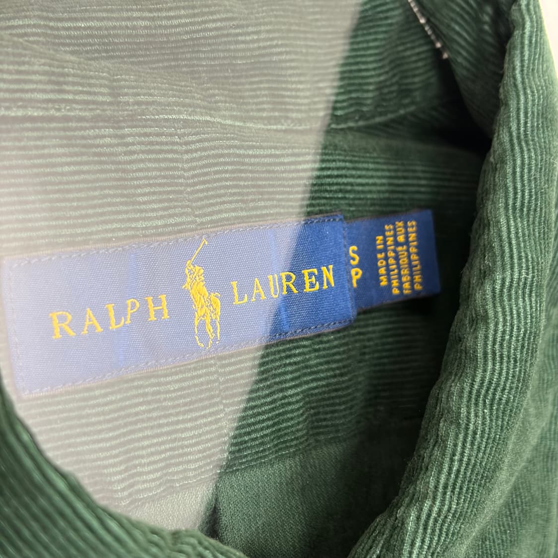 폴로 랄프로렌 코듀로이 셔츠 상품이미지3