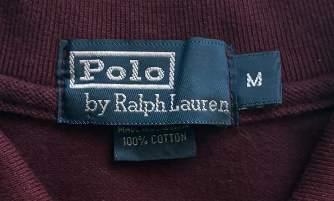 Polo 폴로랄프로렌 버건디 카라티  상품이미지4