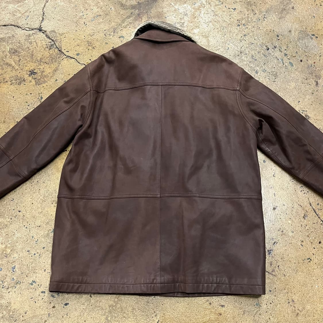 [정품/100] 빌트모어 빈티지 양가죽 스웨이드 카코트 b17 상품이미지4