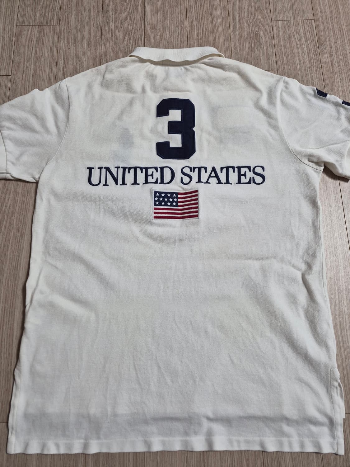 폴로랄프로렌 빅포니 성조기 USA 반팔티 커스텀핏 L 상품이미지2