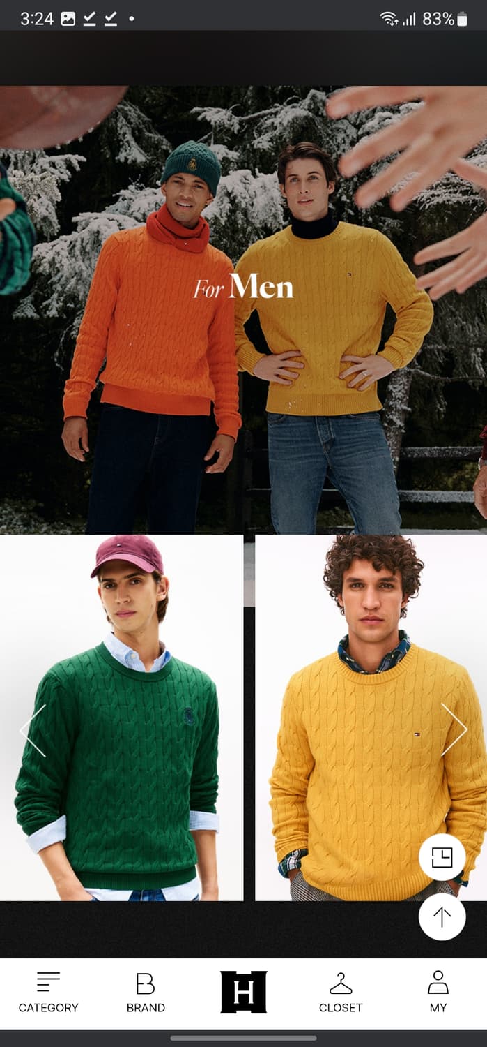 타미힐피거 케이블 코튼니트 상품이미지8