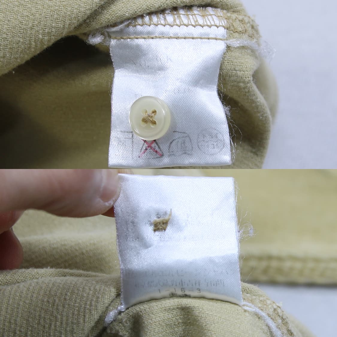 (착용컷) L.L.Bean 코듀로이 하프 오픈 셔츠 (여성용 M) 상품이미지10