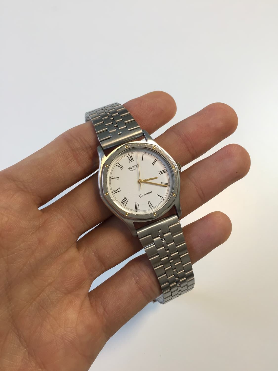80s seiko chronos roman index combi 상품이미지7
