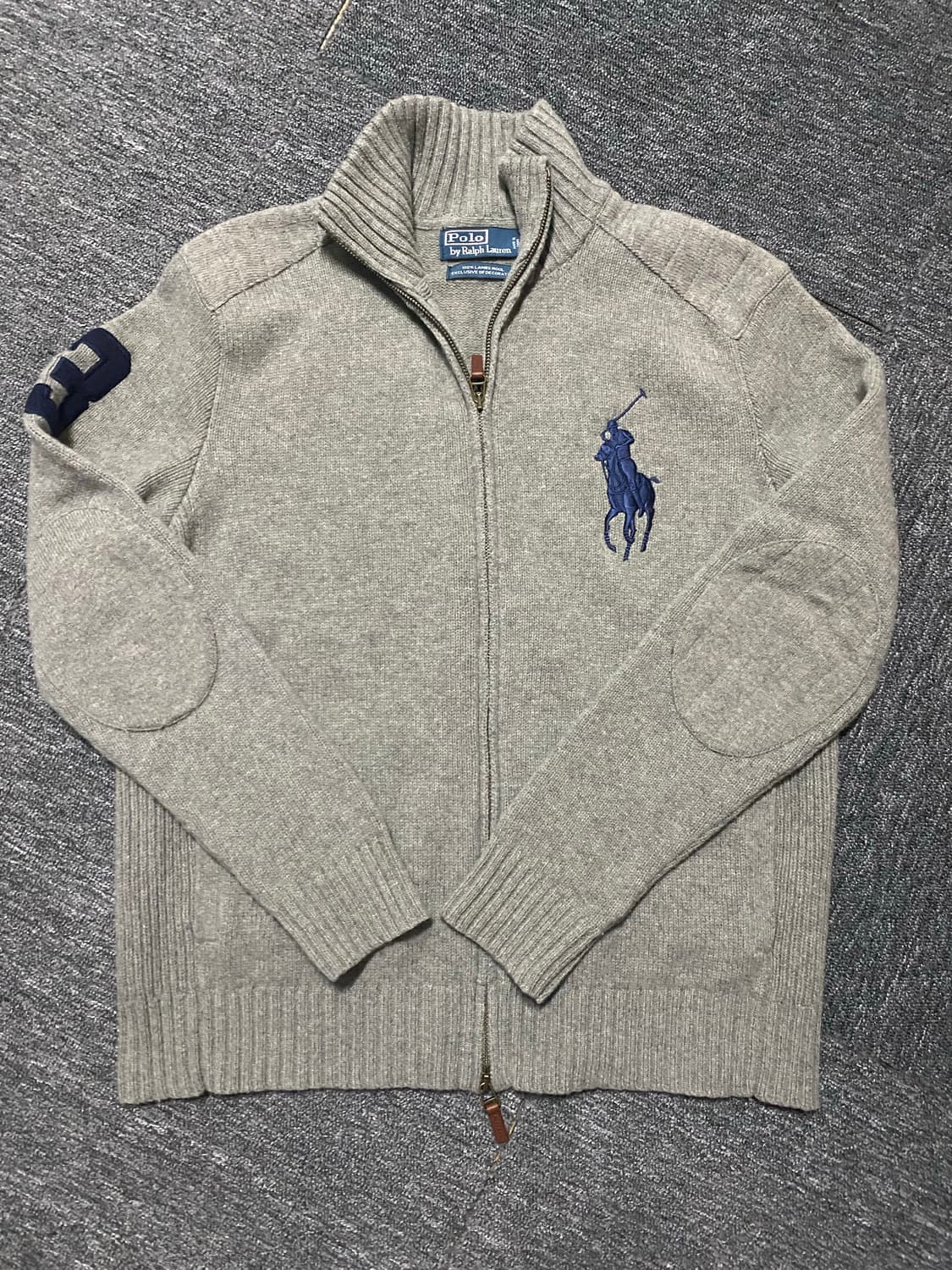 [급처] 빅포니 폴로 랄프로렌 램스울 집업 상품이미지1