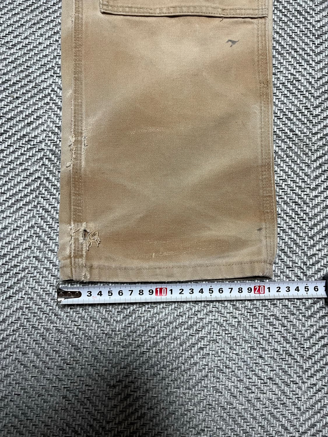 칼하트 더블니 b01 brn 페이디드 32x34 상품이미지7