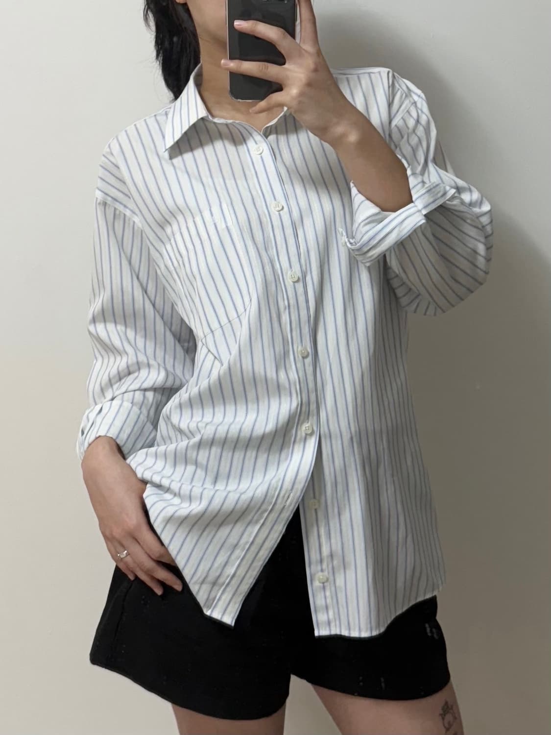 발렌시아가 스트라이프 셔츠 상품이미지1