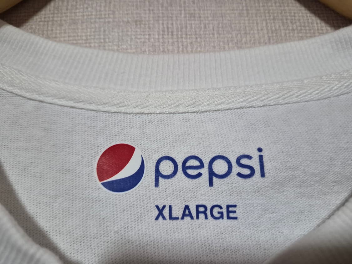 PepsiCola 펩시콜라 로고 화이트 XL 상품이미지6