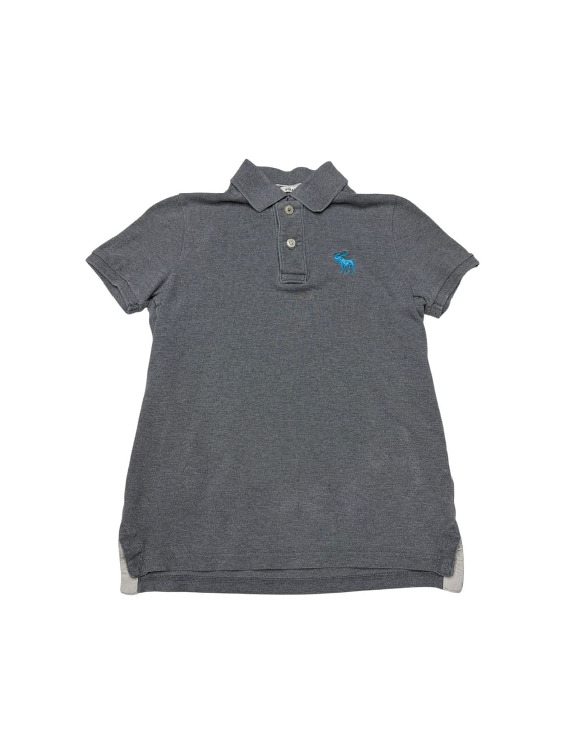 Abercrombie & Fitch 로고 카라 반팔 티셔츠 상품이미지1