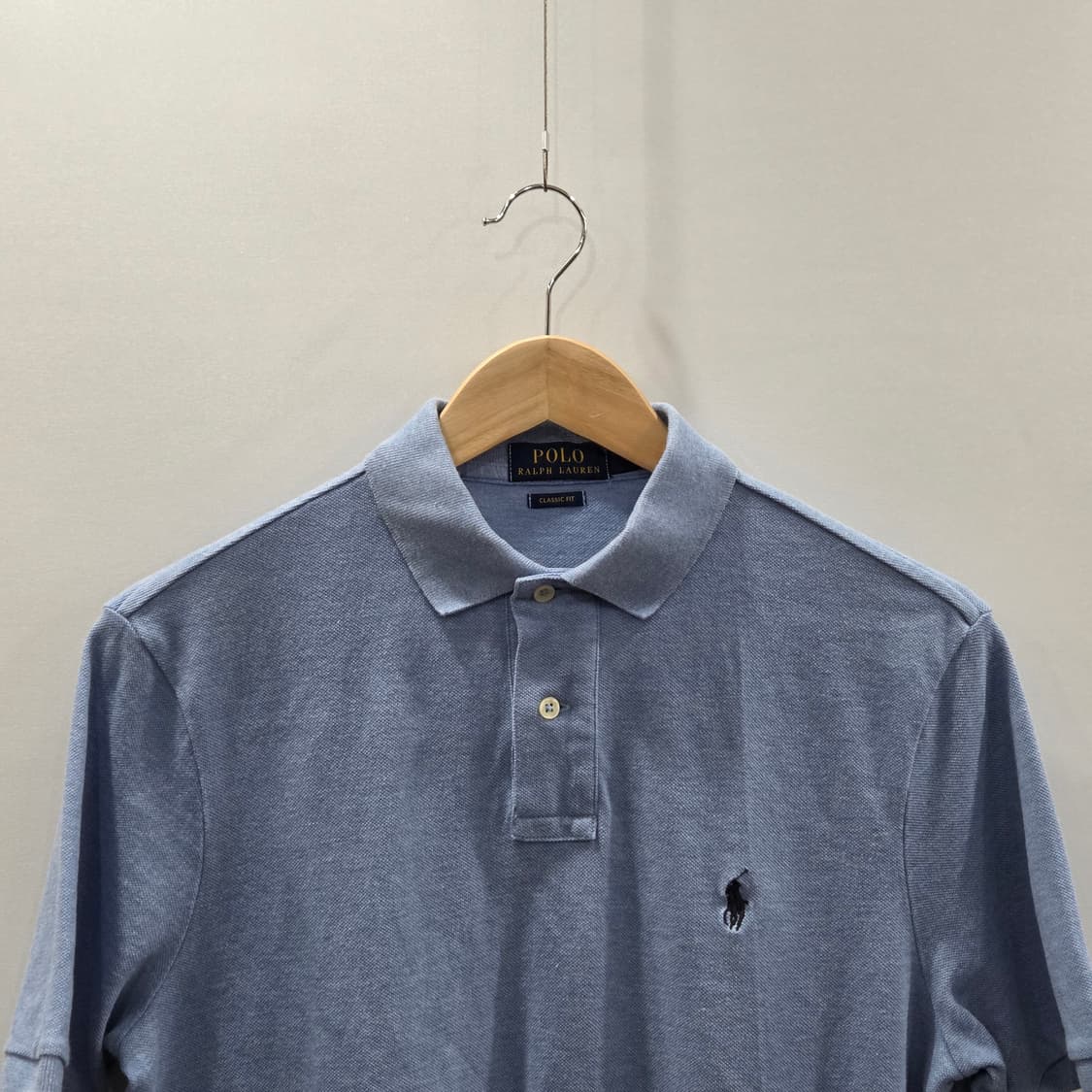 폴로랄프로렌 피케 카라티 스카이블루 S 상품이미지2