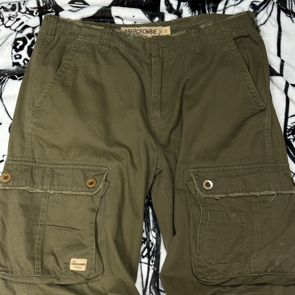 아베크롬비 카고 벌룬 와이드 팬츠 상품이미지4