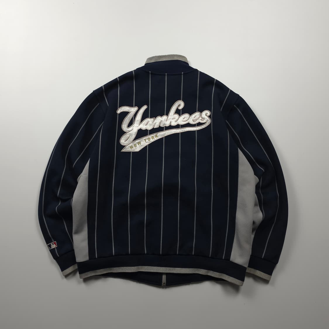 MLB 뉴욕 양키스 빅로고 트랙 바시티 자켓 (L) 상품이미지2