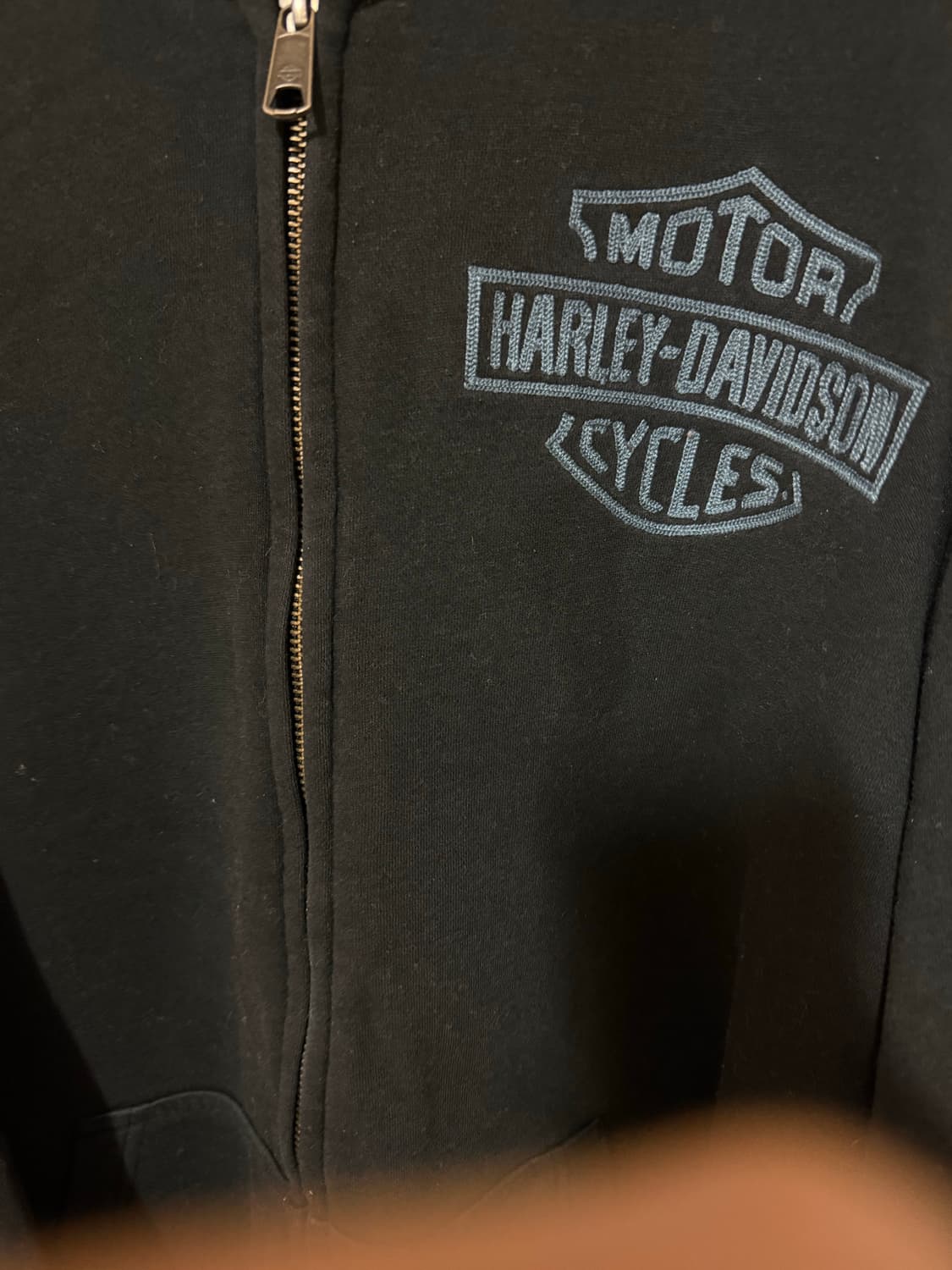 XL) 빈티지 할리데이비슨 후드집업 롱슬리브 반팔 상품이미지3