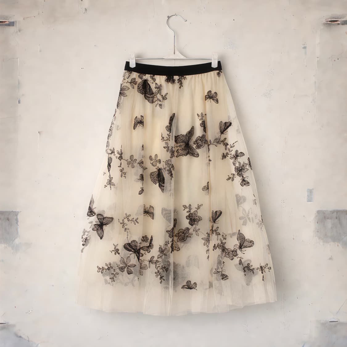 Red Top + Flower Skirt Cody Set 상품이미지3