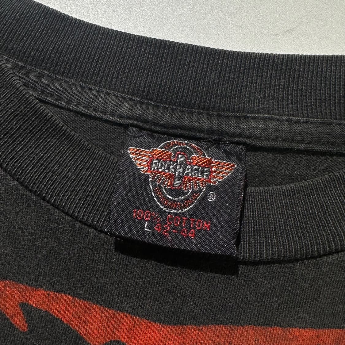 RockEagle 90‘s 오비추어리 싱글스티치 반팔 상품이미지5