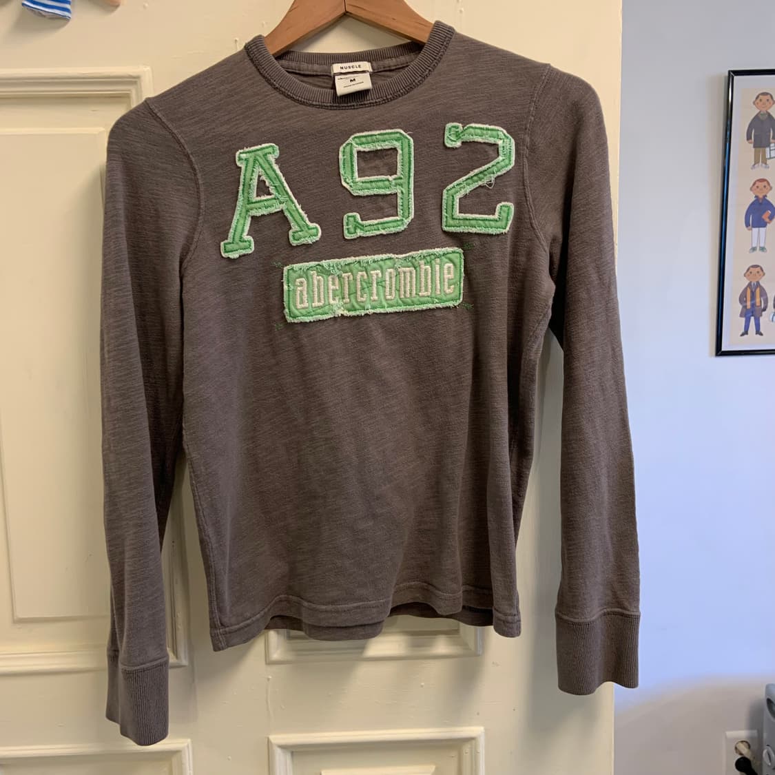 아베크롬비 패치긴팔 상품이미지2