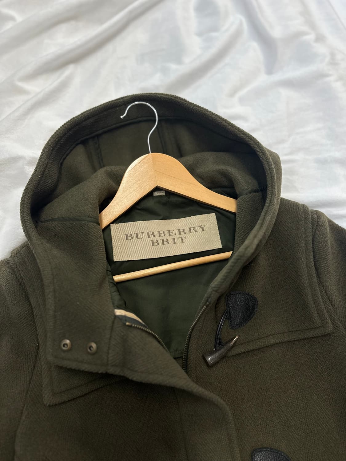 (UK14)버버리 더플코트 카키 상품이미지2