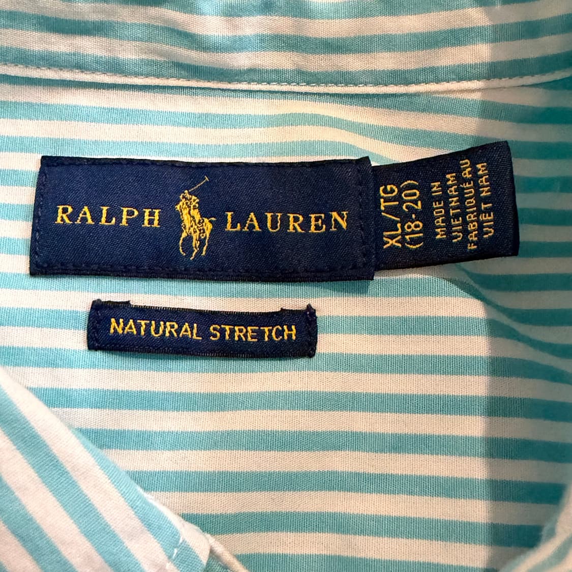 폴로 랄프로렌 스트라이프 시어서커 셔츠  상품이미지3