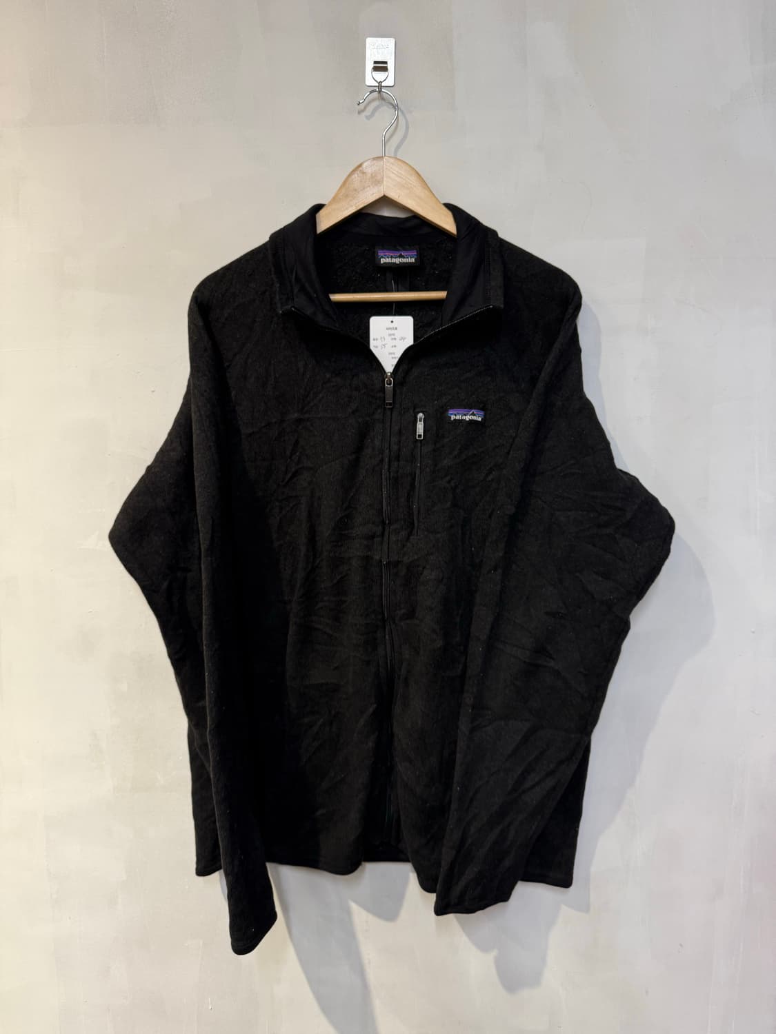 파타고니아 블랙 플리스 집업 상품이미지1