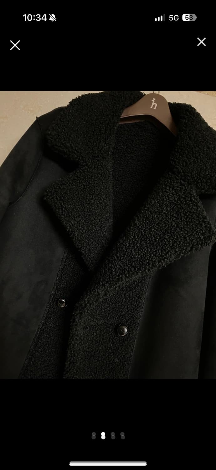 (상태최상) 블랙무스탕 상품이미지2