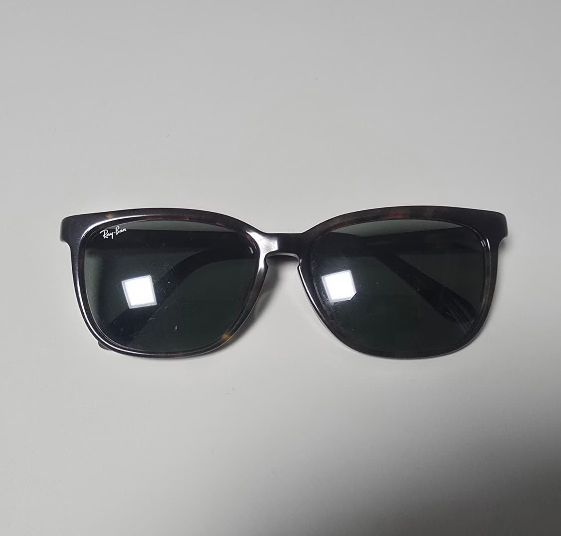 RayBan 레이밴 레오파드 스퀘어 프레임 선글라스  상품이미지1