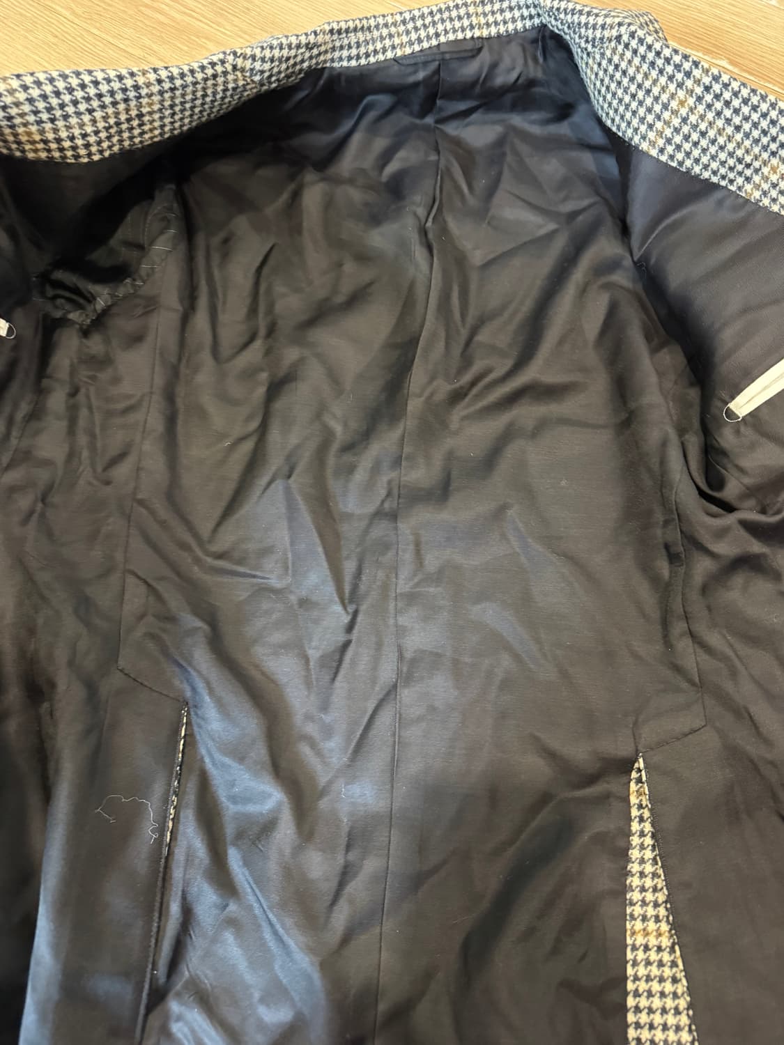 마카웨어 울 체크 자켓 상품이미지6