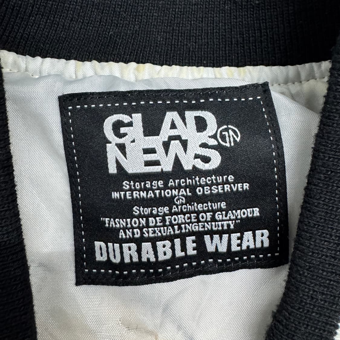 글래드뉴스 제팬 스컬 해골 자수 락 펑크 오리엔탈 스카쟌 상품이미지6