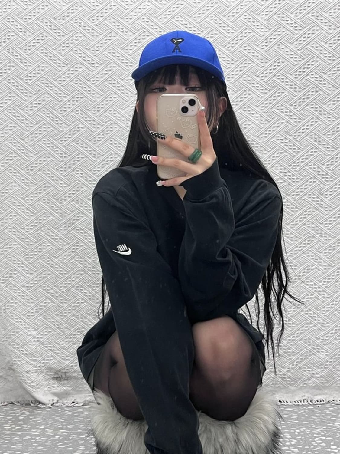 푸마 x 아미 다즐링 블루 로우 커브 캡 C10489 상품이미지2