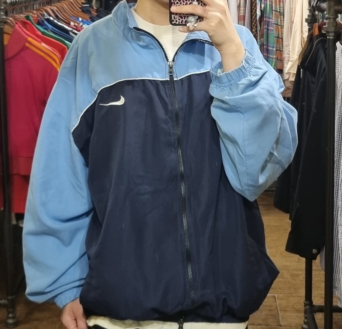 [Hi] nike 나이키 바람막이 네이비/스카이블루 상품이미지3
