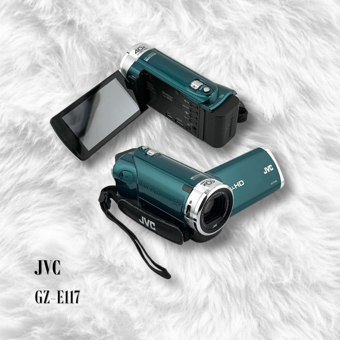 [에스파 감성] JVC 켄우드 GZ-E117 브이로그 비디오 캠코더 상품이미지1
