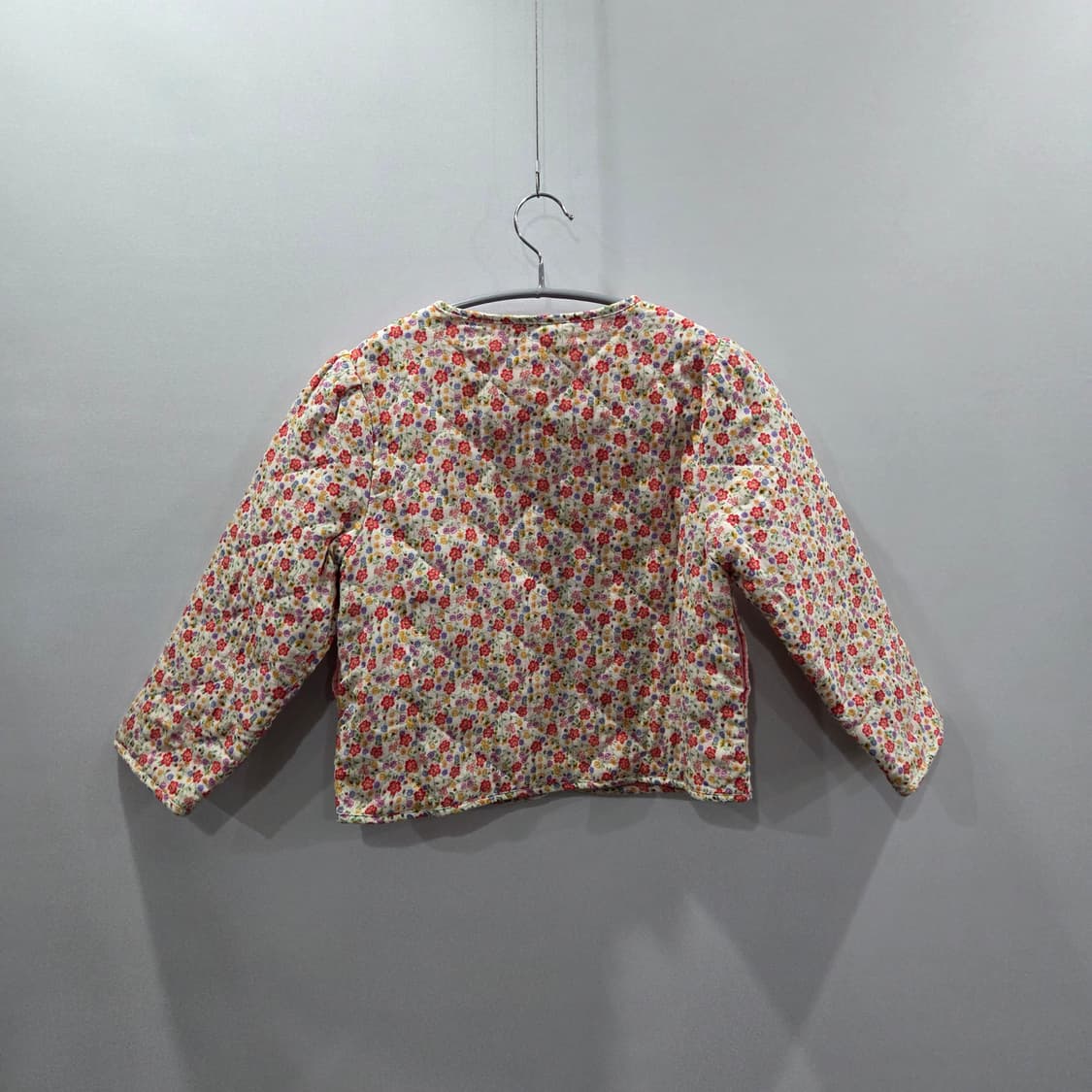 캐스키드슨 키즈 플라워 패턴 퀼팅자켓 7/8Y 상품이미지4