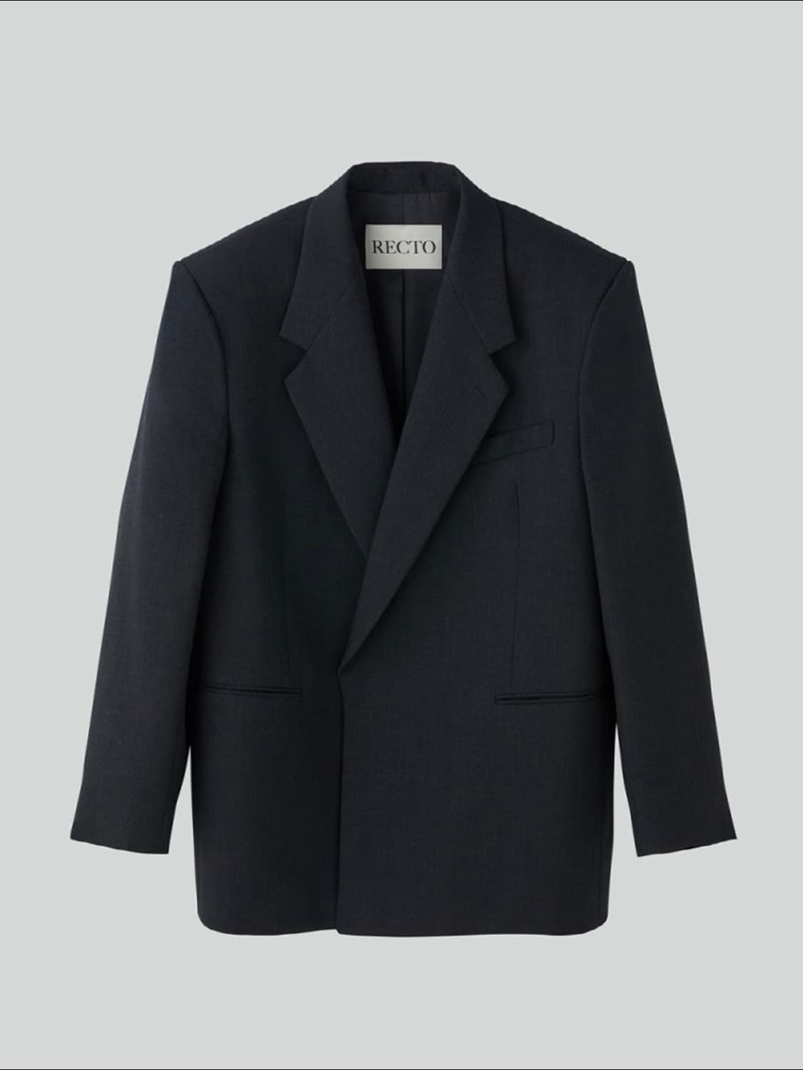[L] 렉토 베르디 오버사이즈 더블 블레이저 자켓 상품이미지4