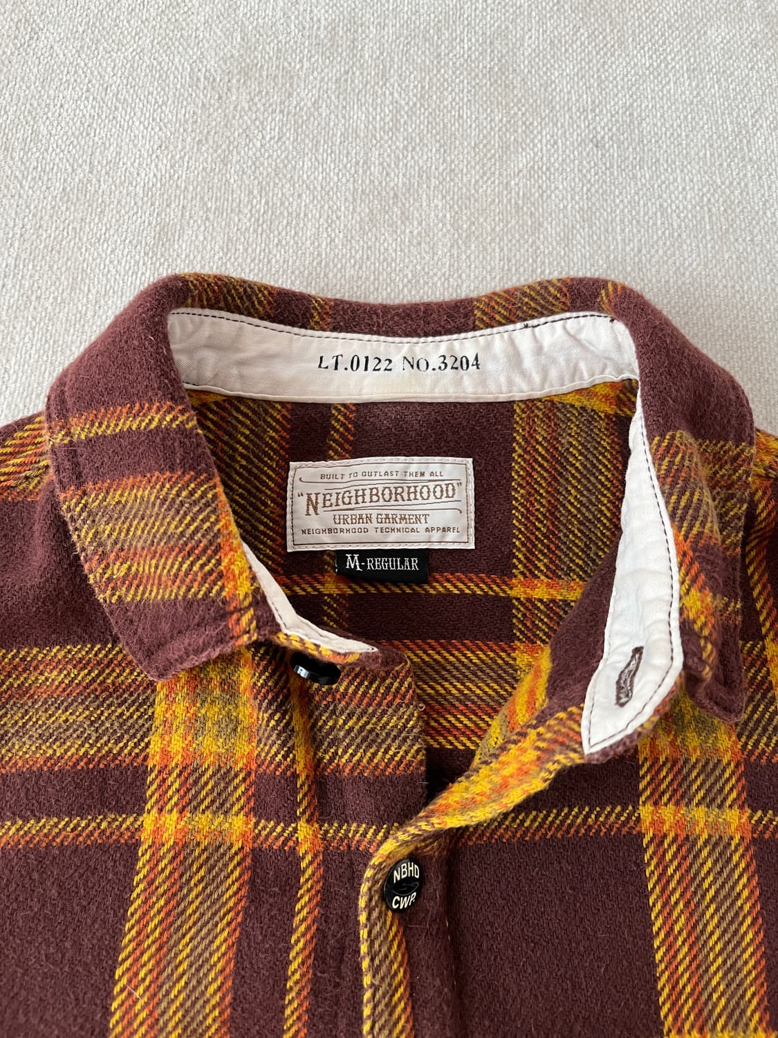 네이버후드 12fw 럼버 셔츠 상품이미지3