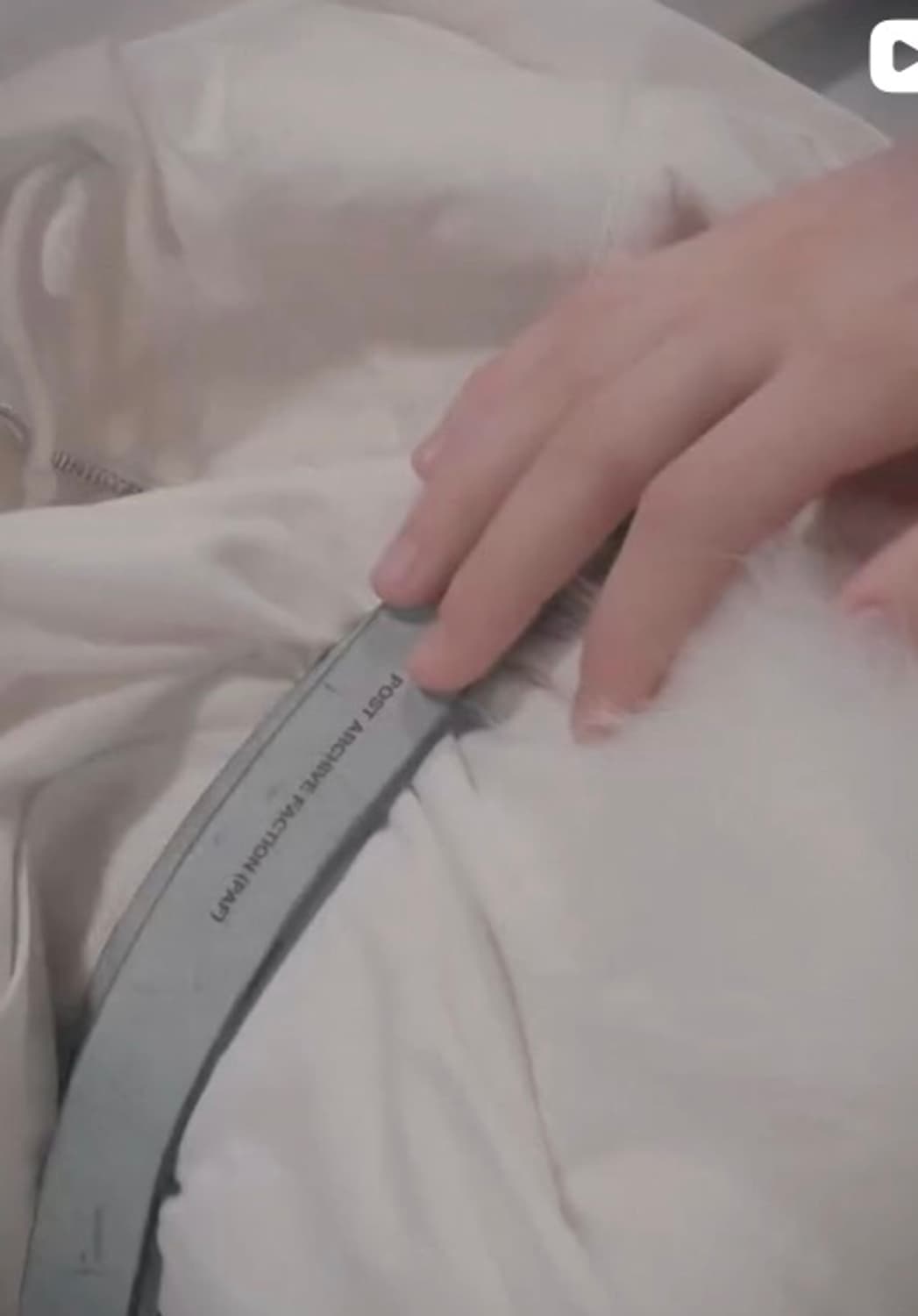 포스트아카이브팩션 벨트 화이트 L-XL 상품이미지1