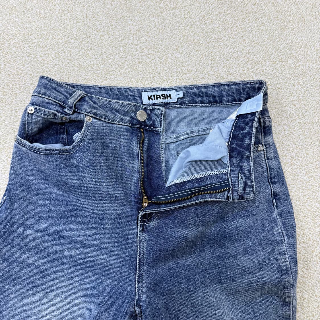 1 키르시 여성 부츠컷 데님팬츠 0126T2 상품이미지3