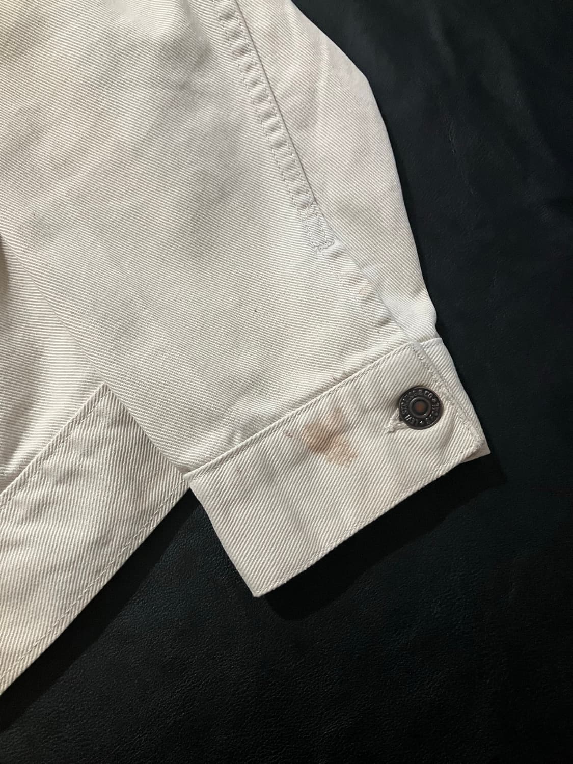 🇺🇸 60s USA 리바이스 Levis 840b 화이트 트러커 자켓 상품이미지7