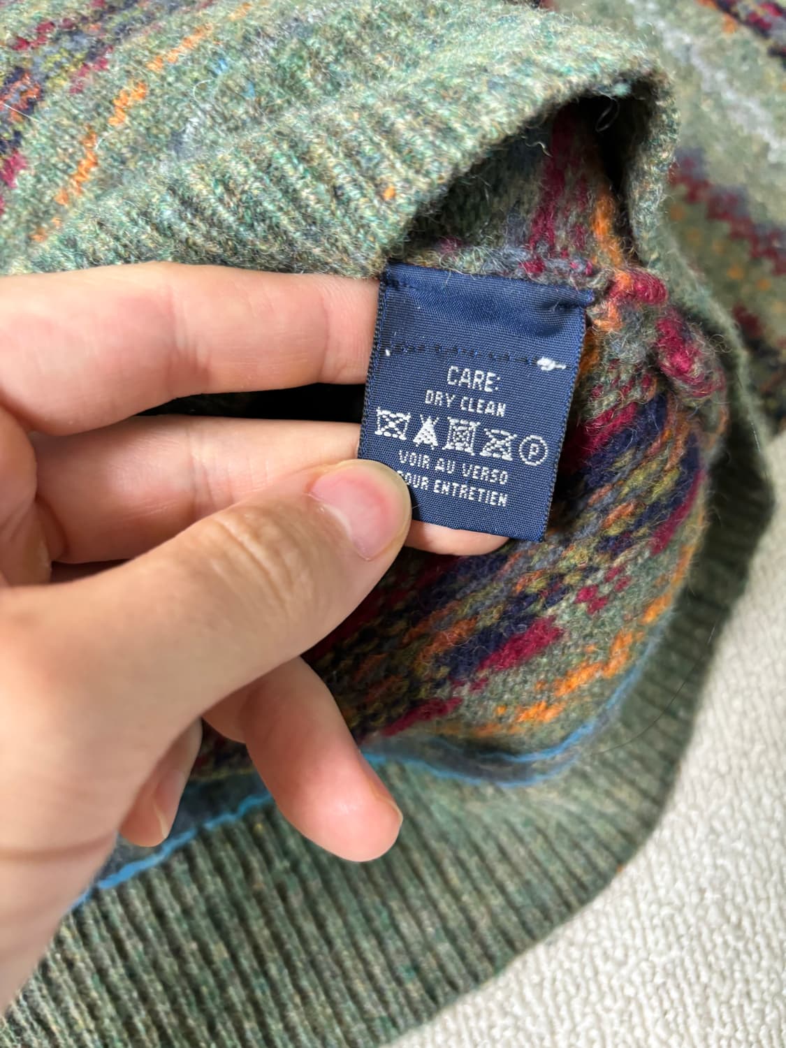 폴로 여성 캐시미어 울 니트 XS 상품이미지3