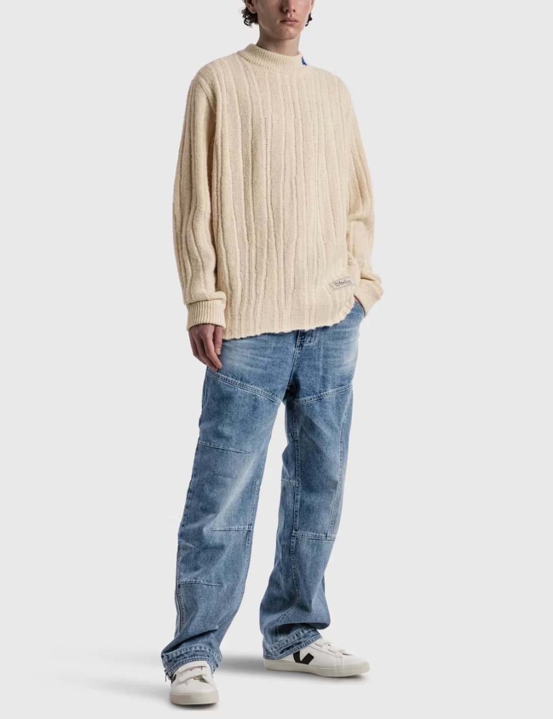 아더에러 오프화이트 리버시블 니트 스웨터 상품이미지5