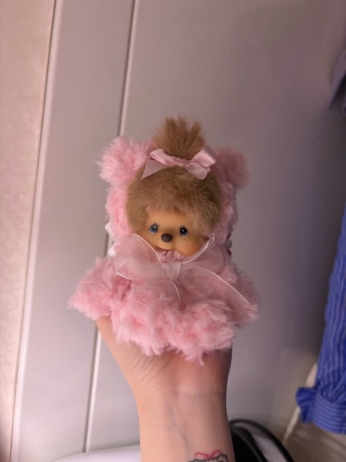 홍콩 핑크베어 몬치치 키링 택o 새상품 상품이미지1
