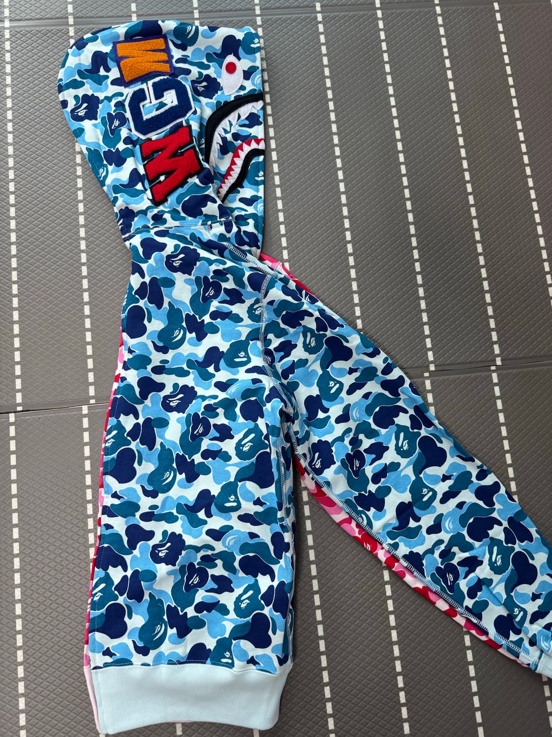 베이프 세퍼레이트 후드집업 / M 상품이미지3