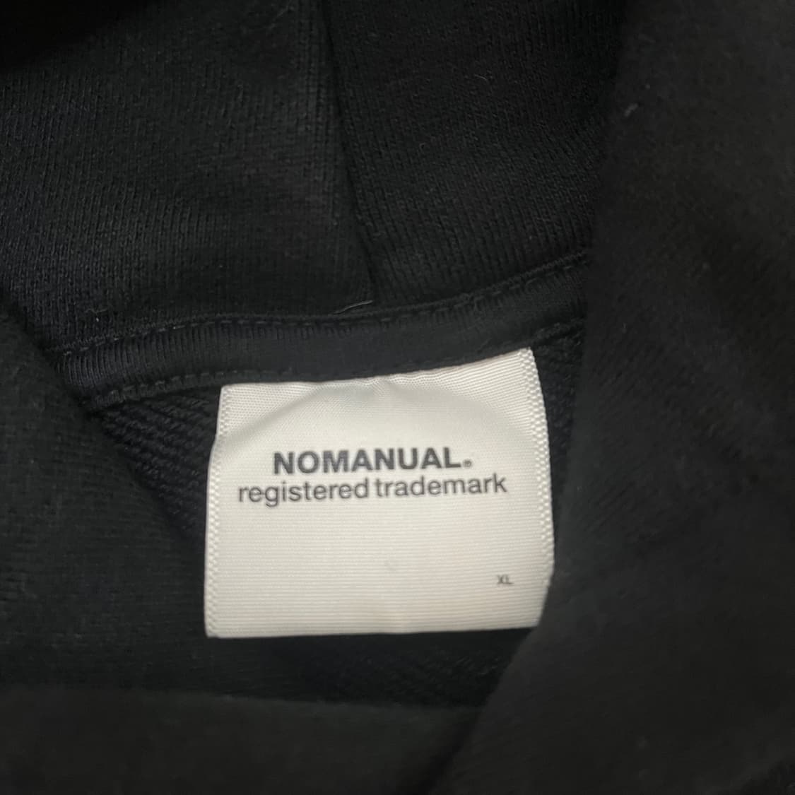 노매뉴얼 NOMANUAL MRI 프린팅 후드티 XL(105) 상품이미지6