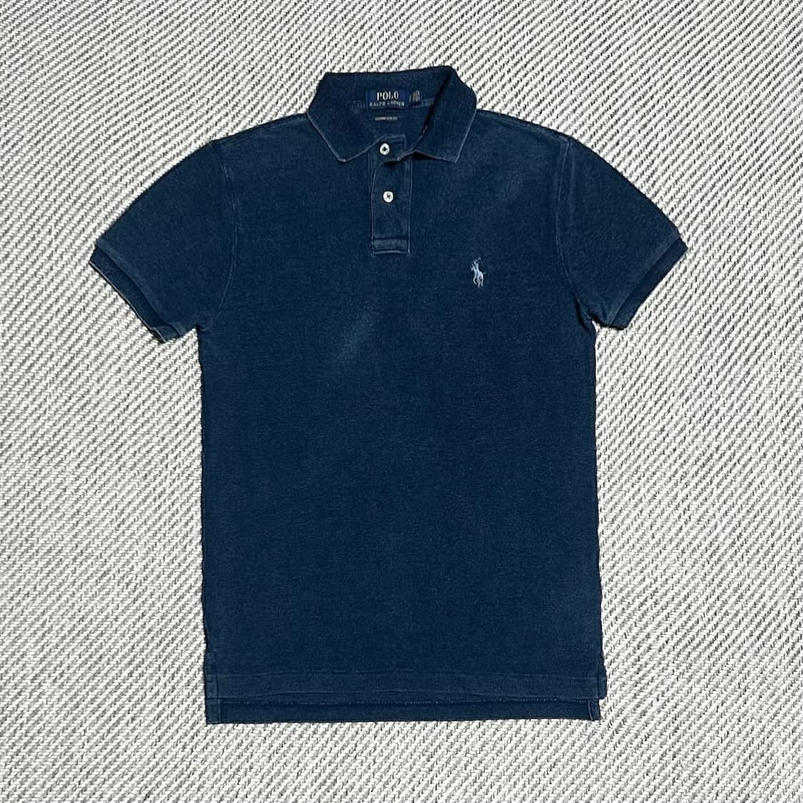 [S] Polo 폴로 랄프로렌 인디고 반팔 카라티 상품이미지1