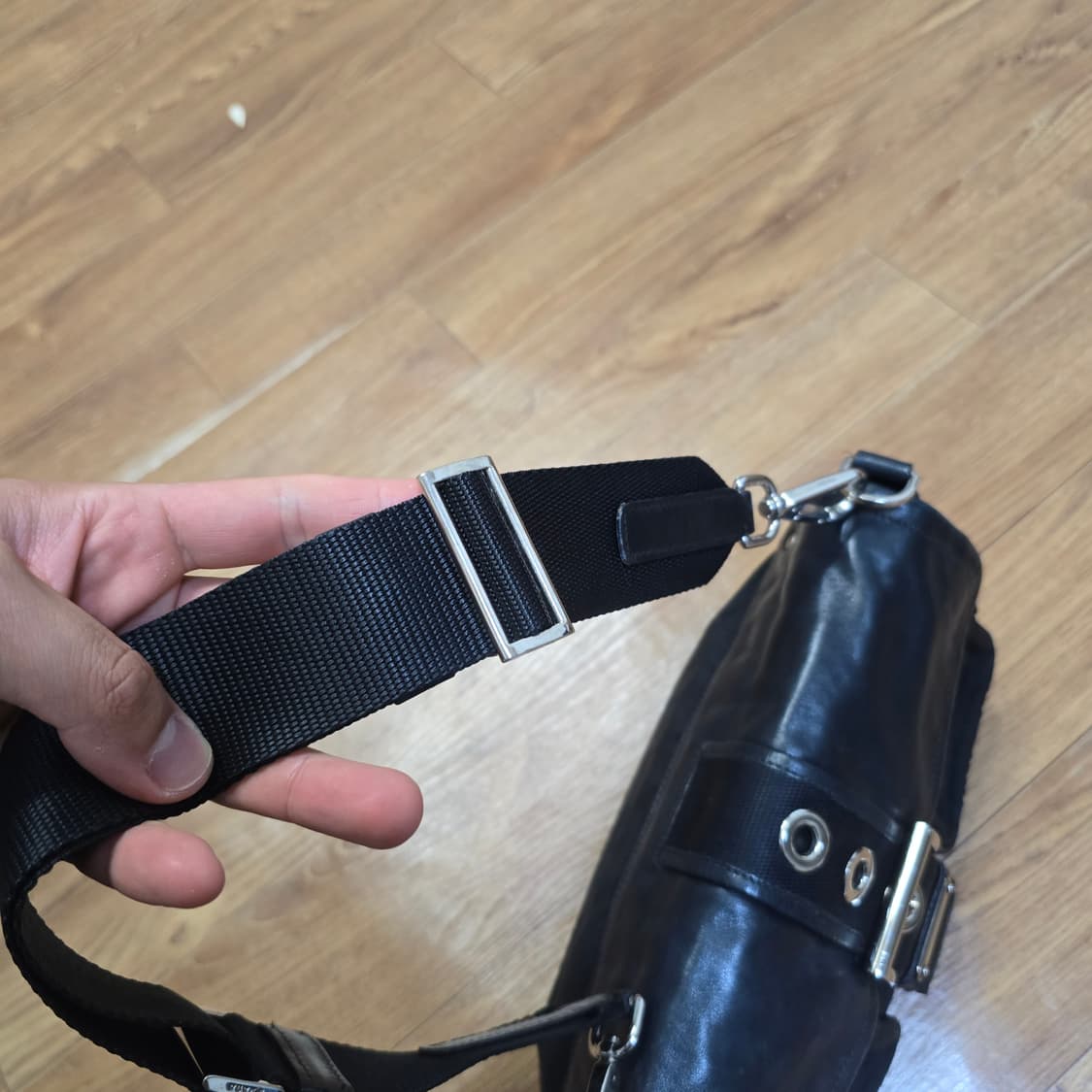 PRADA 프라다 포코노 가죽 숄더백  상품이미지6