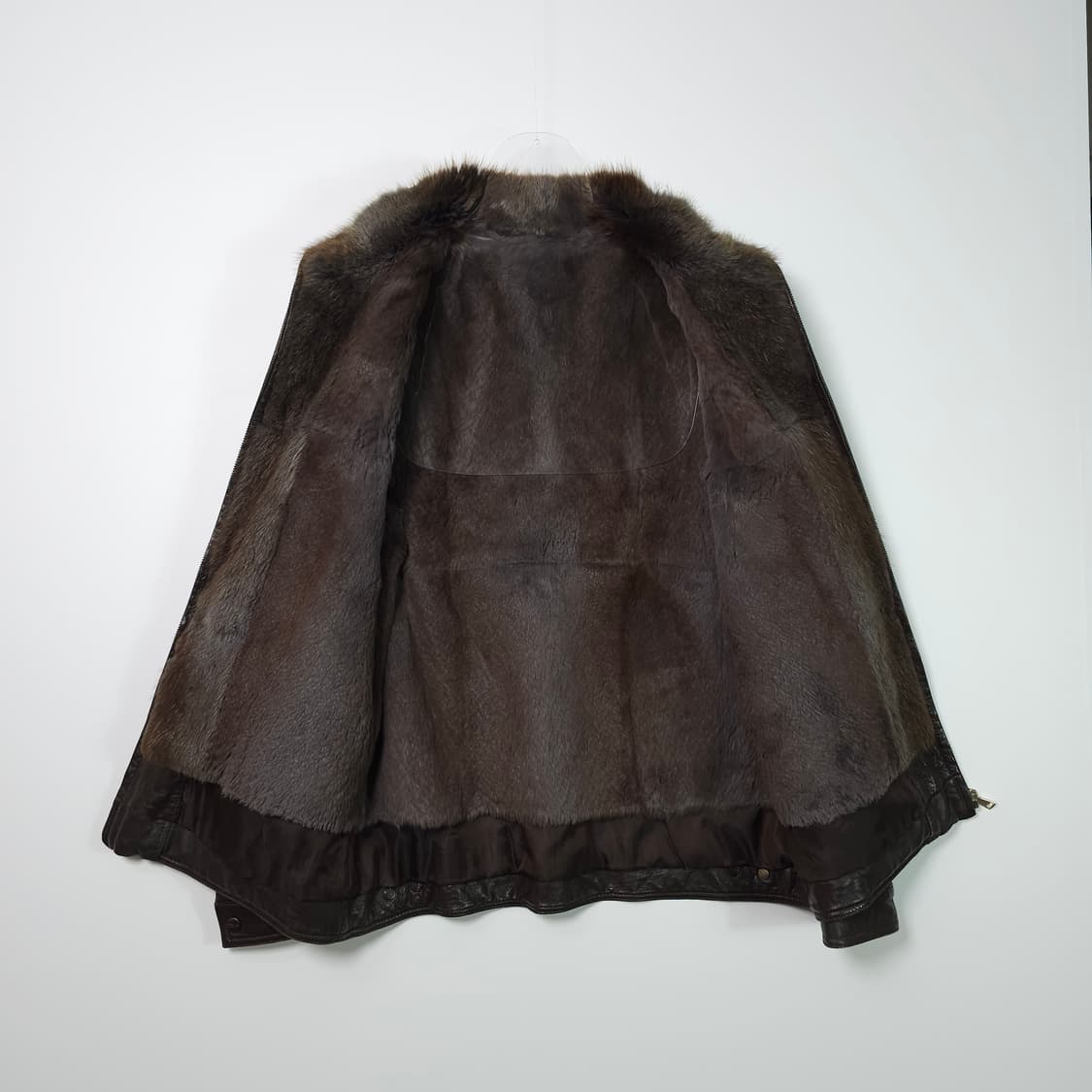 PAT 토끼털 안감 양가죽 자켓 L 상품이미지5